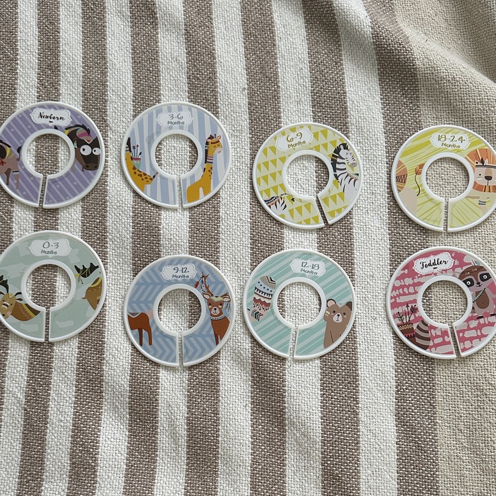 Animal Print Closet Dividers